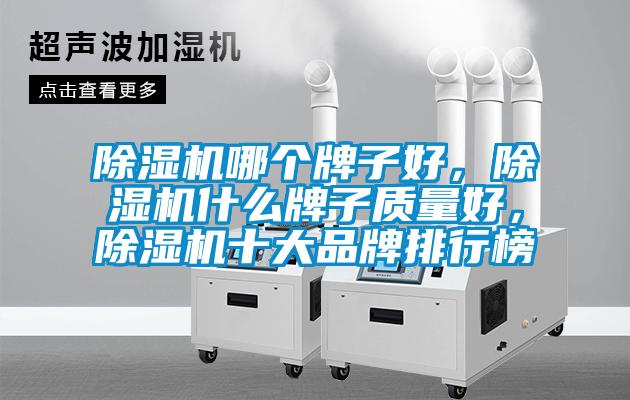 除湿机哪个牌子好，除湿机什么牌子质量好，除湿机十大品牌排行榜