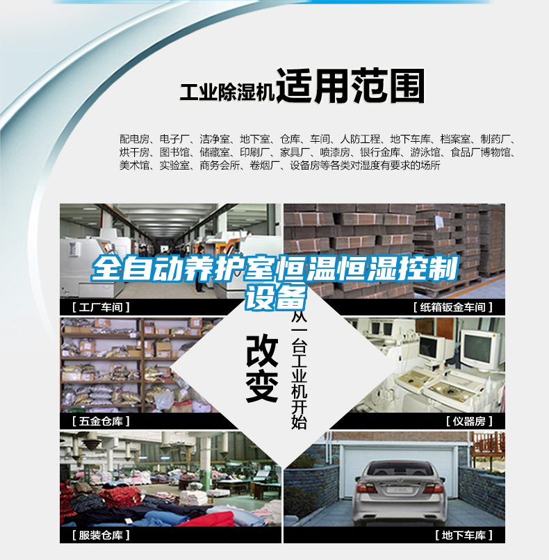 全自动养护室恒温恒湿控制设备