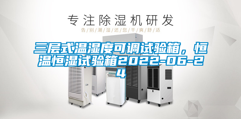 三层式温湿度可调试验箱，恒温恒湿试验箱2022-06-24