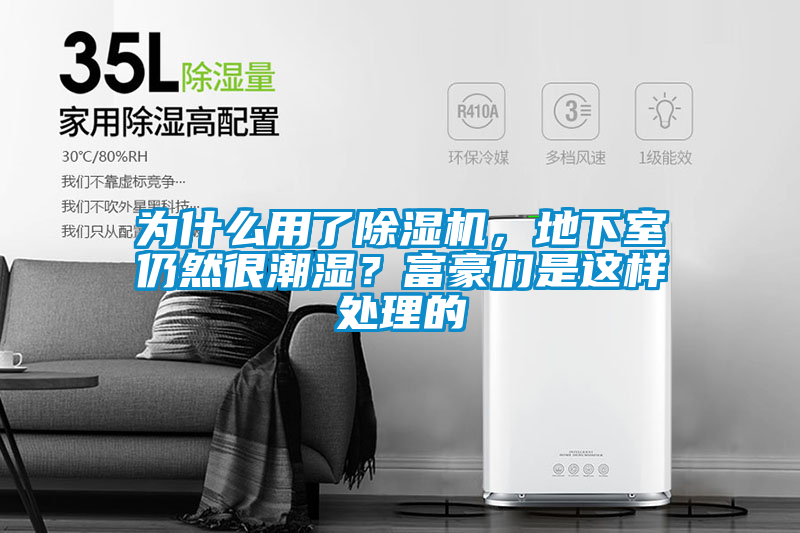 为什么用了除湿机，地下室仍然很潮湿？富豪们是这样处理的
