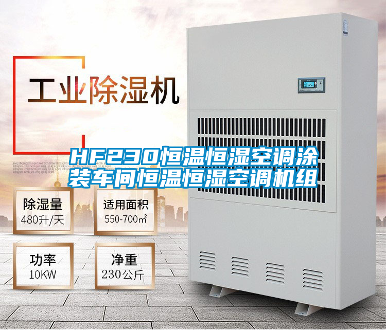 HF230恒温恒湿空调涂装车间恒温恒湿空调机组