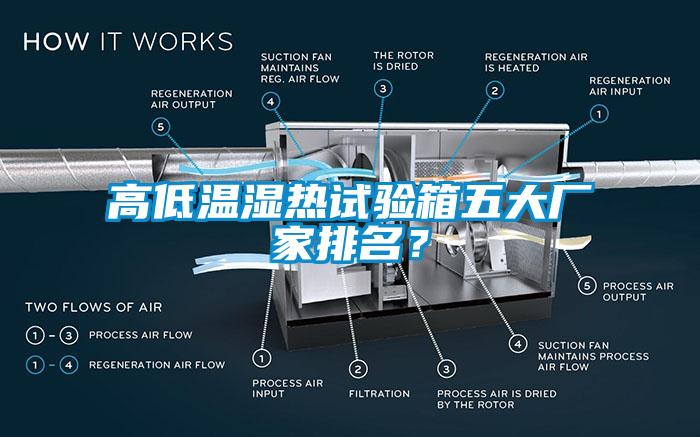 高低温湿热试验箱五大厂家排名？