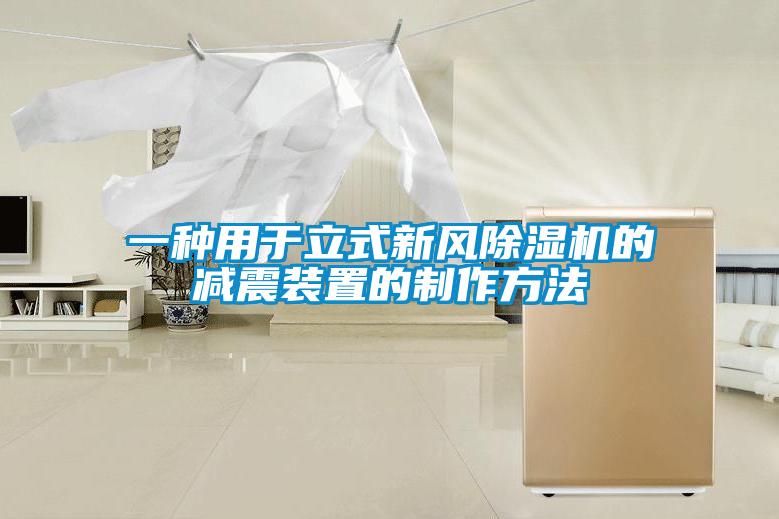 一种用于立式新风除湿机的减震装置的制作方法