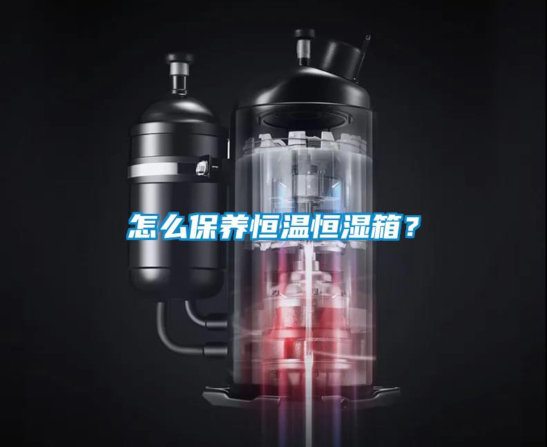 怎么保养恒温恒湿箱？
