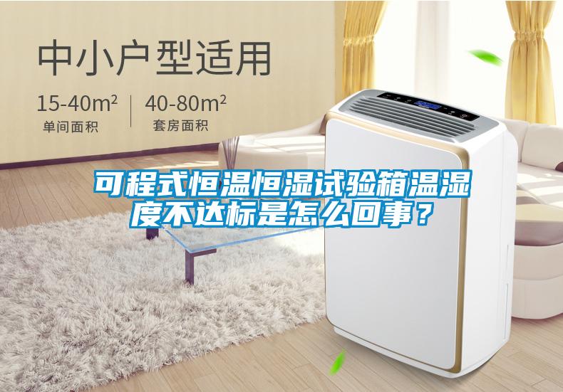可程式恒温恒湿试验箱温湿度不达标是怎么回事？