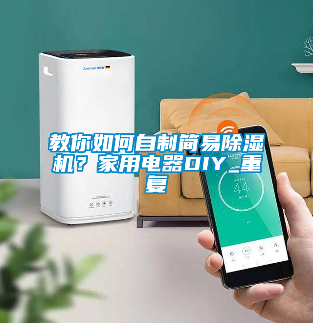 教你如何自制简易除湿机？家用电器DIY_重复