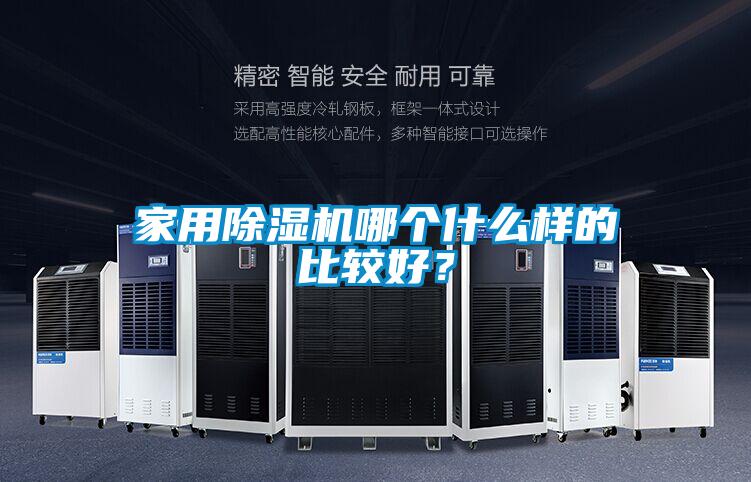 家用除湿机哪个什么样的比较好？
