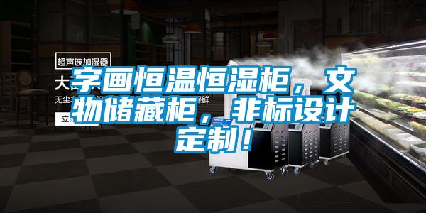 字画恒温恒湿柜，文物储藏柜，非标设计定制！
