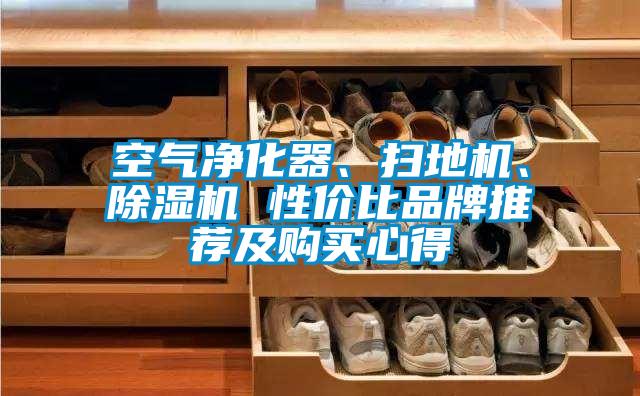 空气净化器、扫地机、除湿机 性价比品牌推荐及购买心得