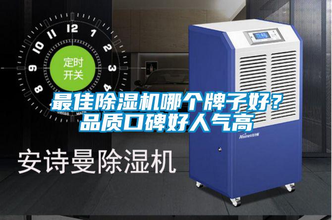 最佳除湿机哪个牌子好？品质口碑好人气高