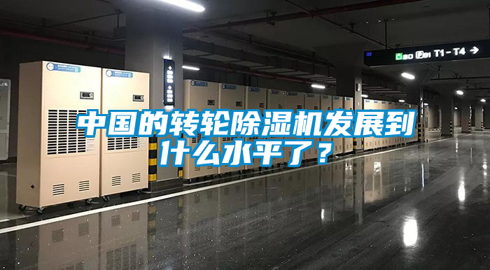 中国的转轮除湿机发展到什么水平了？