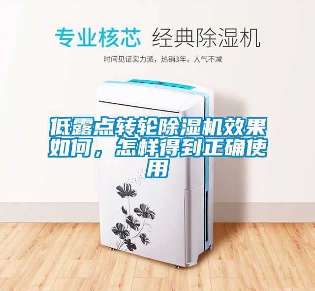 低露點(diǎn)轉(zhuǎn)輪除濕機(jī)效果如何，怎樣得到正確使用