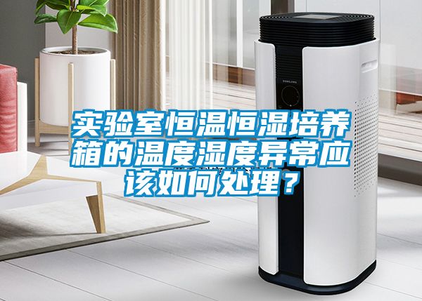 实验室恒温恒湿培养箱的温度湿度异常应该如何处理？