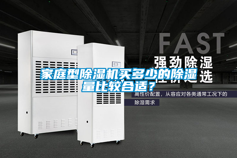 家庭型除湿机买多少的除湿量比较合适？