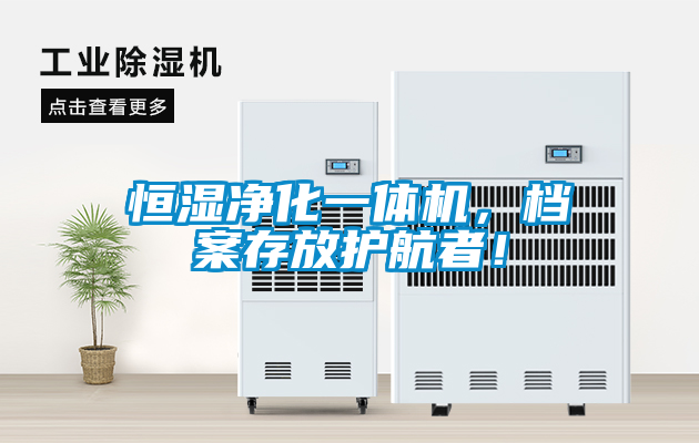 恒湿净化一体机，档案存放护航者！