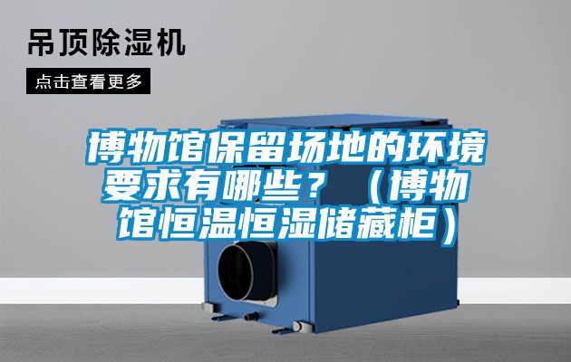 博物馆保留场地的环境要求有哪些？（博物馆恒温恒湿储藏柜）