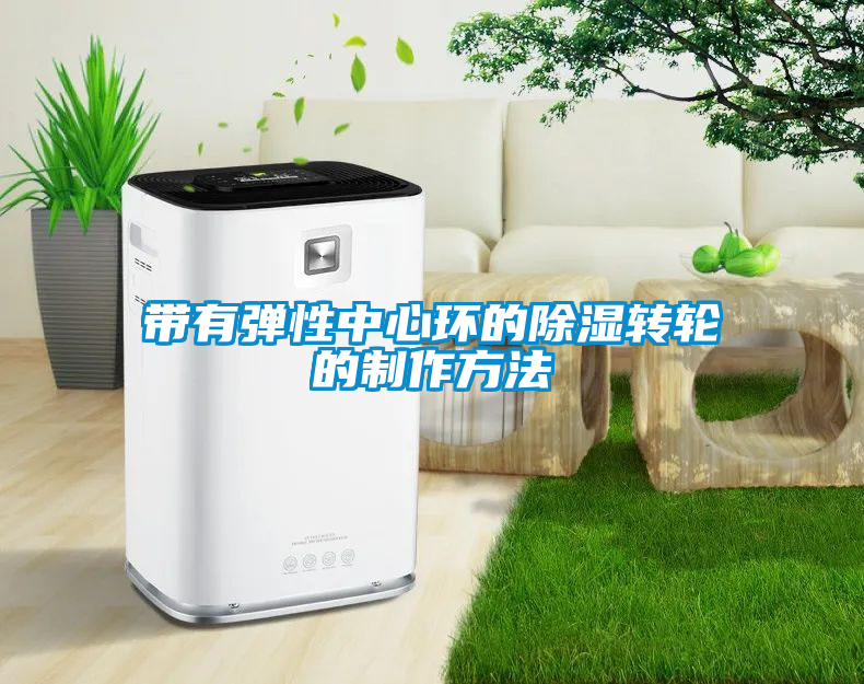 带有弹性中心环的除湿转轮的制作方法