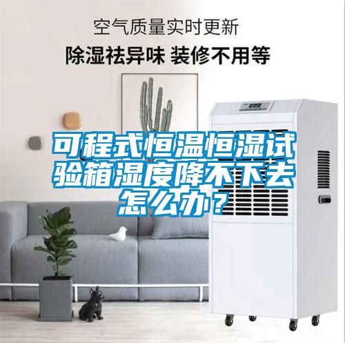可程式恒温恒湿试验箱湿度降不下去怎么办？