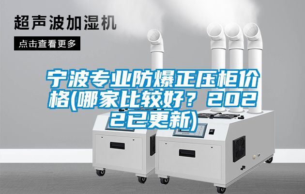 宁波专业防爆正压柜价格(哪家比较好？2022已更新)