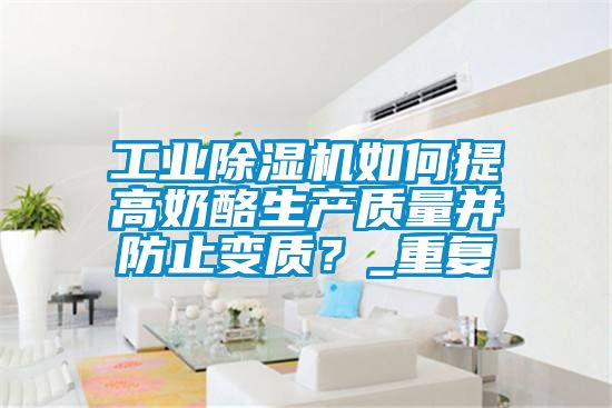 工业除湿机如何提高奶酪生产质量并防止变质？_重复