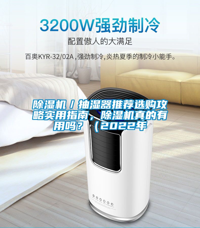 除湿机／抽湿器推荐选购攻略实用指南，除湿机真的有用吗？（2022年