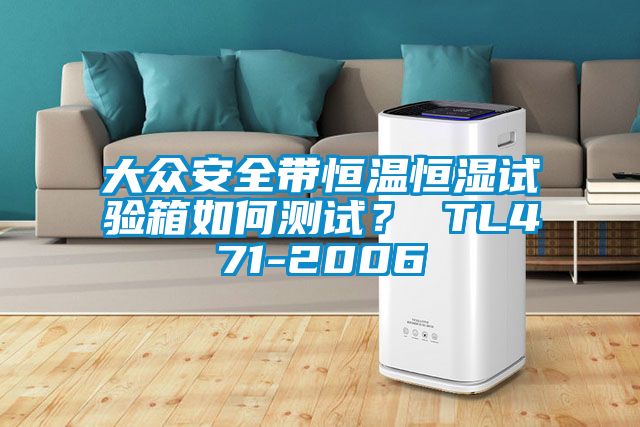 大众安全带恒温恒湿试验箱如何测试？ TL471-2006