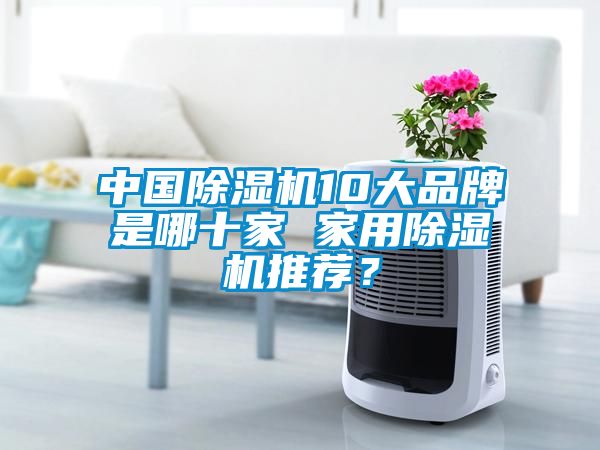 中国除湿机10大品牌是哪十家 家用除湿机推荐？