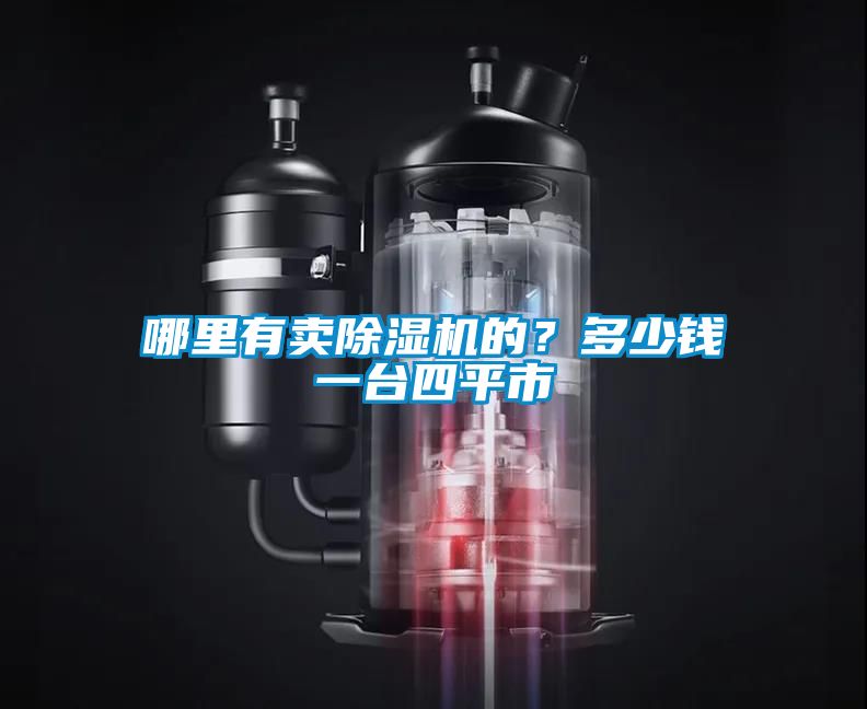 哪里有卖除湿机的？多少钱一台四平市