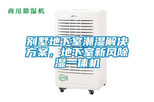 别墅地下室潮湿解决方案，地下室新风除湿一体机