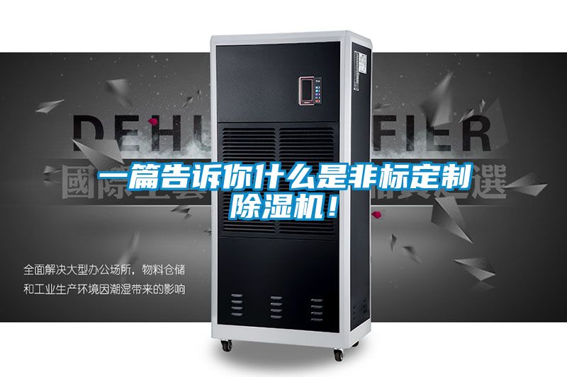 一篇告诉你什么是非标定制除湿机！
