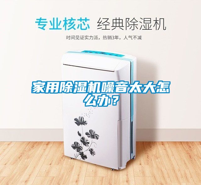 家用除湿机噪音太大怎么办？