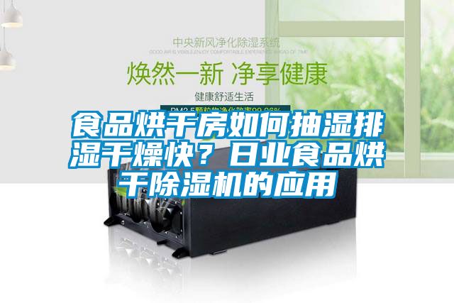 食品烘干房如何抽湿排湿干燥快？日业食品烘干除湿机的应用