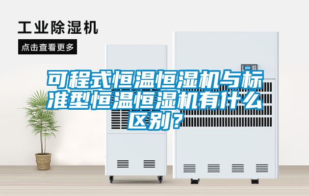 可程式恒温恒湿机与标准型恒温恒湿机有什么区别？
