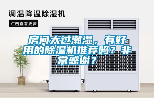 房间太过潮湿，有好用的除湿机推荐吗？非常感谢？