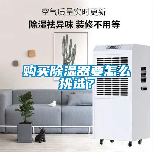 购买除湿器要怎么挑??？