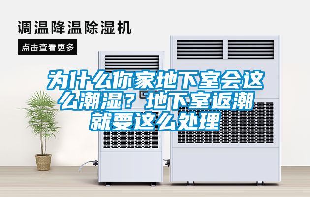 为什么你家地下室会这么潮湿？地下室返潮就要这么处理