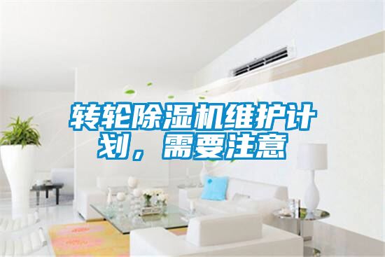转轮除湿机维护计划，需要注意