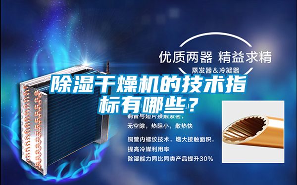 除湿干燥机的技术指标有哪些？