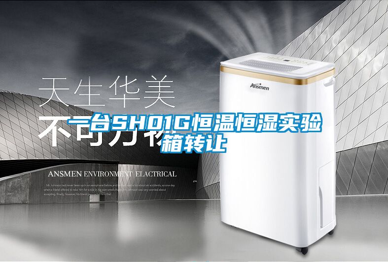 一台SH01G恒温恒湿实验箱转让