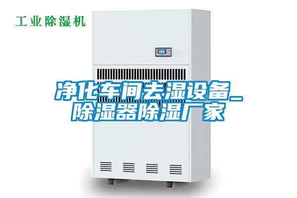 净化车间去湿设备_除湿器除湿厂家