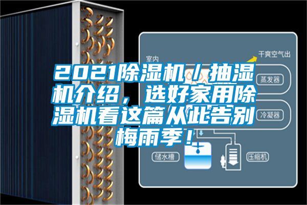 2021除湿机／抽湿机介绍，选好家用除湿机看这篇从此告别梅雨季！