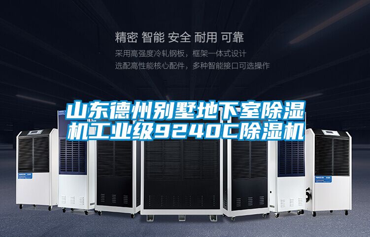 山东德州别墅地下室除湿机工业级9240C除湿机