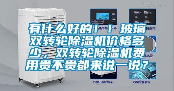 有什么好的??！玻璃双转轮除湿机价格多少，双转轮除湿机费用贵不贵都来说一说？