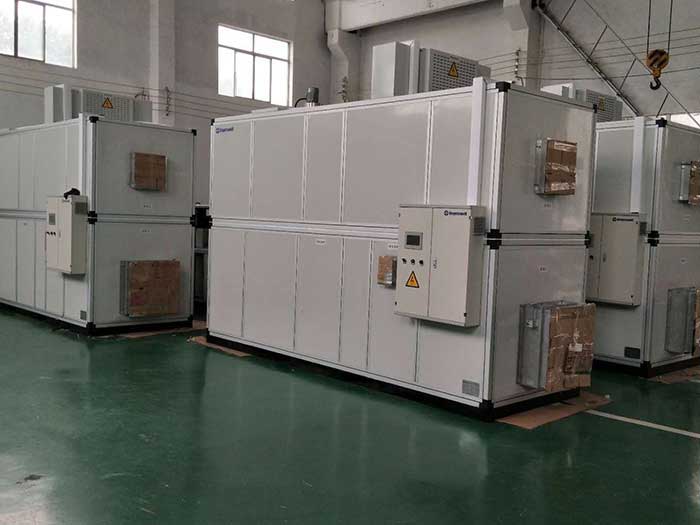 济南铭威化工锂电池钴酸锂零下40℃露点，三台全新风转轮除湿机组